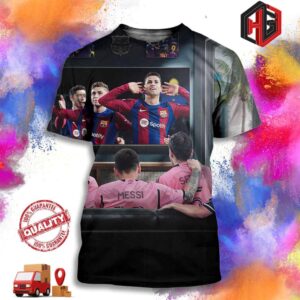 Barcelona Reach The Champions League Quarterfinals For The First Time Since 2020 3D T-Shirt