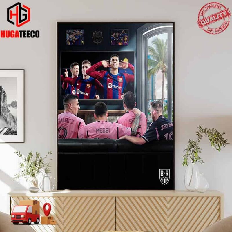 Barcelona Reach The UEFA Champions League Quarterfinals For The First Time Since 2020 Poster Canvas