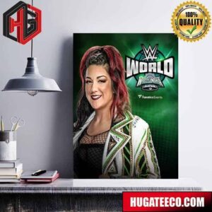 Bayley Is Coming To WWE World Wrestle Mania Poster Canvas
