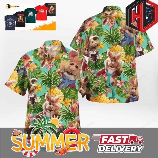 Bean Bunny The Muppets Summer Hawaiian Shirt And Beach Short