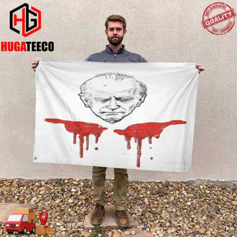 Bidens Border Bloodbath Garden House Flag
