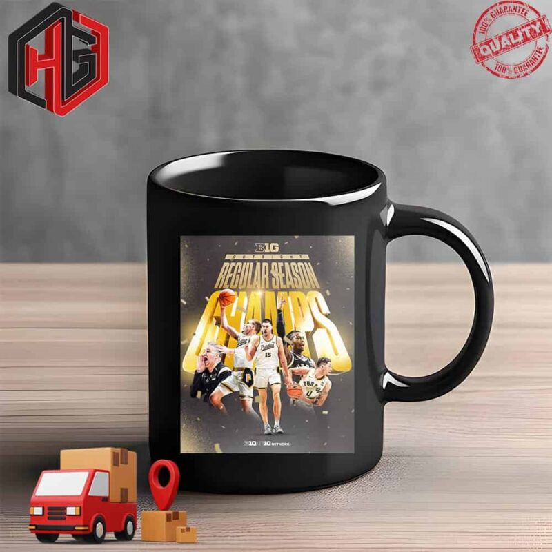Big Outright Regular Season Champs Big Ten Men’s Basketball Ceramic Mug