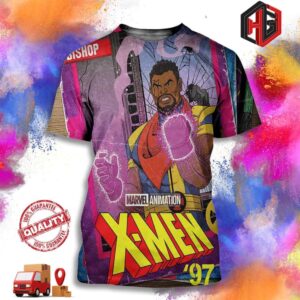 Bishop Marvel Animation All-new X-men 97 Streaming March 20 Only On Disney 3D T-Shirt