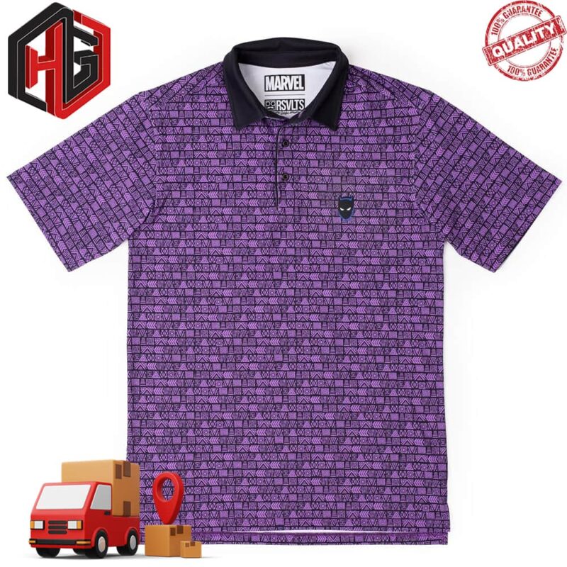 Black Panther Wakanda Forever Summer Fashion Summer Polo Shirt