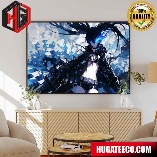 Black Rock Shooter Life And Death Battle In 2008 Poster Canvas
