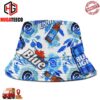 Bud Light Radiance Illuminating Refreshment In Every Sip Summer Headwear Bucket Hat Cap For Family