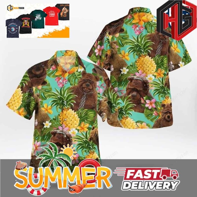 Bobo The Bear The Muppets Summer Hawaiian Shirt And Beach Short