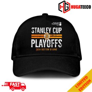 Boston Bruins Fanatics Branded 2024 Stanley Cup Playoffs Crossbar Classic Hat-Cap
