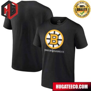 Boston Bruins Fanatics Branded Black 2024 Stanley Cup Playoffs Breakout Unisex T-Shirt