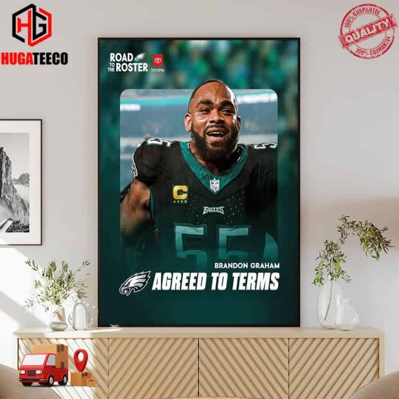 Brandon Graham Is Back Philadelphia Eagles NFL Poster Canvas