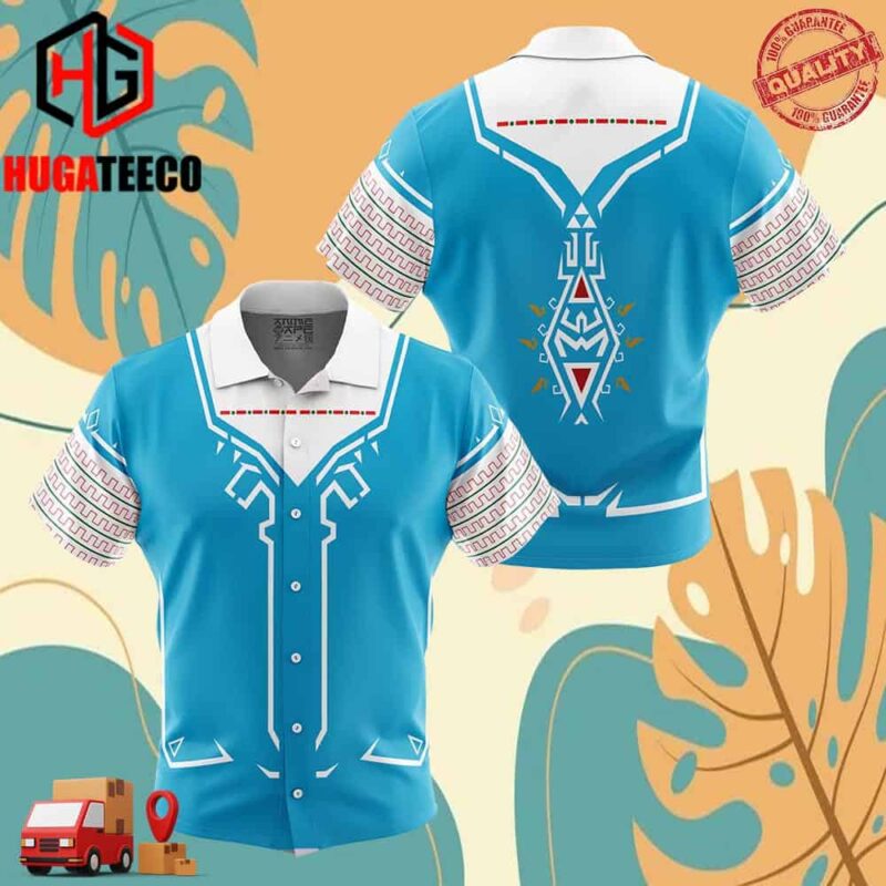 Breath Of The Wild Style Legend Of Zelda Hawaiian Shirt For Men And Women Summer Collections