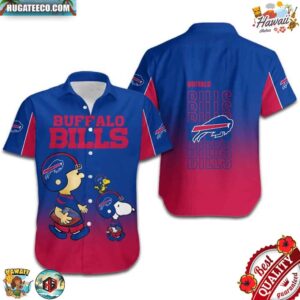 Buffalo Bills American Football Team The Snoopy Show Hawaiian Shirt