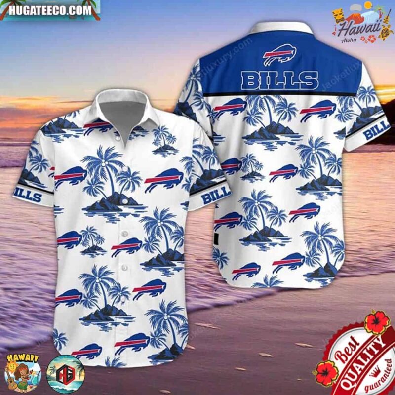 Buffalo Bills Classic Hawaiian Shirt Beach Short