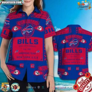 Buffalo Bills King Of Football America’s Team Hawaiian Shirt