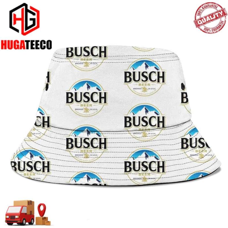 Busch Beer Logo Summer Headwear Bucket Hat Cap For Family