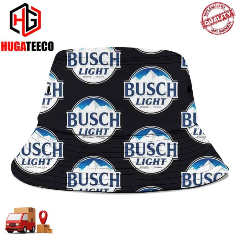 Busch Light Beer Lovers Summer Headwear Bucket Hat Cap For Family