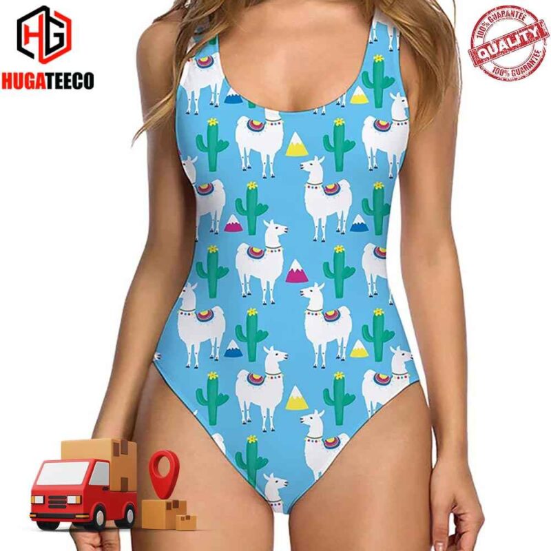 Cactus Llama Ugly Bathing Suit Swimsuit Bikini Summer Collections 2024