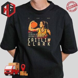 Caitlin Clark 3667 Points And Counting For The All-time NCAA Scoring Leader T-Shirt