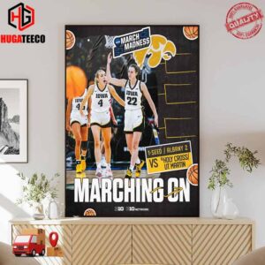 Caitlin Clark Iowa Hawkeyes To Put On Some Dancing Shoes NCAA March Madness Big Ten Poster Canvas
