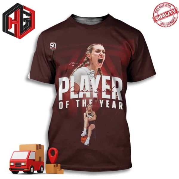 Cameron Brink Stanford Cardinal Of The Pac-12 Conference Is Player Of The Year 3D T-Shirt