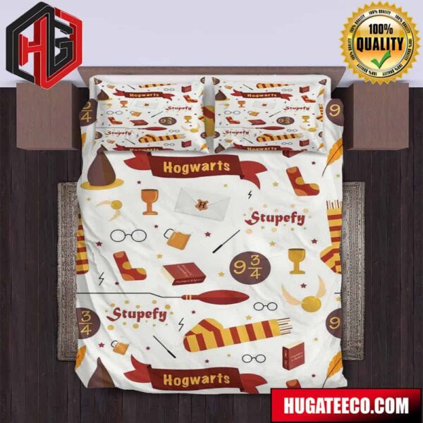 Capturing the Essence of Hogwarts Mystical Harry Potter Duvet Cover Bedding Set