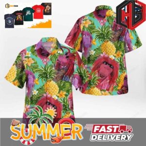 Clifford The Muppets Summer Hawaiian Shirt And Beach Short