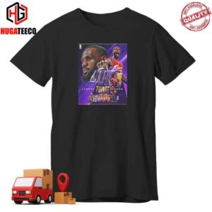 Congrats Lebron James King James Reaches 40k Points NBA Unisex T-Shirt