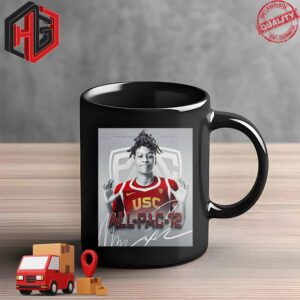 Congrats To Kenzie Forbes USC Women’s Basketball On Being Named To The All-Pac-12 Team Ceramic Mug