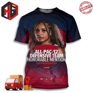 Congratulations Esmery Martinez Arizona Basketball Bringing Home The Pac-12 Honors 3D T-Shirt