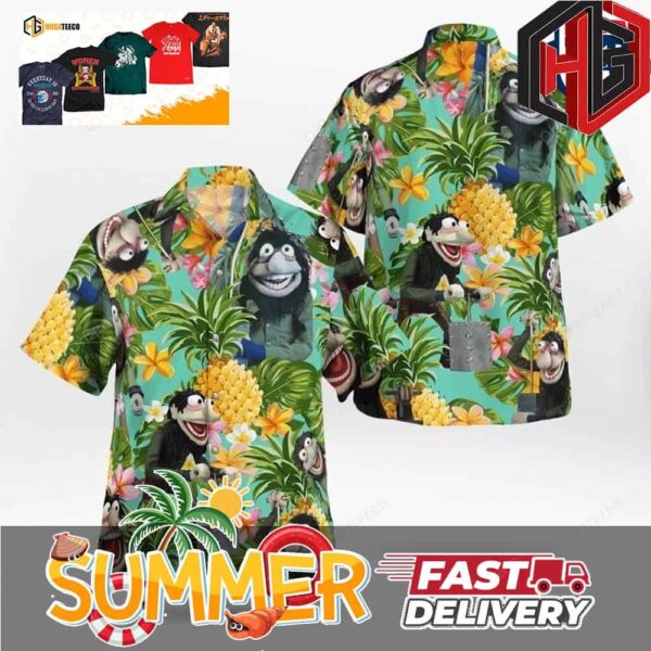 Crazy Harry The Muppets Summer Hawaiian Shirt And Beach Short