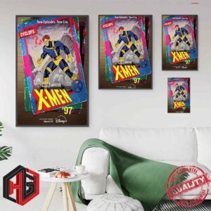 Cyclops Marvel Animation All-new X-men 97 Streaming March 20 Only On Disney Poster Canvas