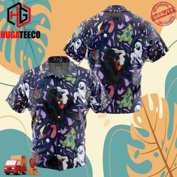 Dark Type Pokemon Pokemon Hawaiian Shirt For Men And Women Summer Collections