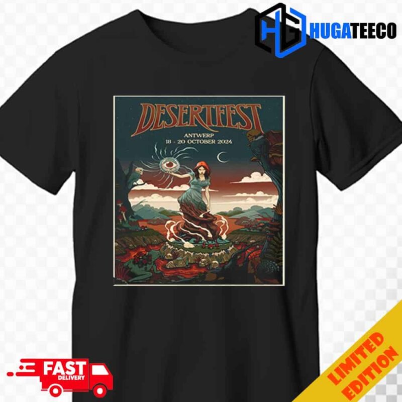 Desertfest At Antwerp Belgium In 18-20 Octorber 2024 Unisex T-Shirt
