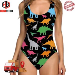 Dinosaur Funny Bathing Suit Swimsuit Bikini Summer Collections 2024