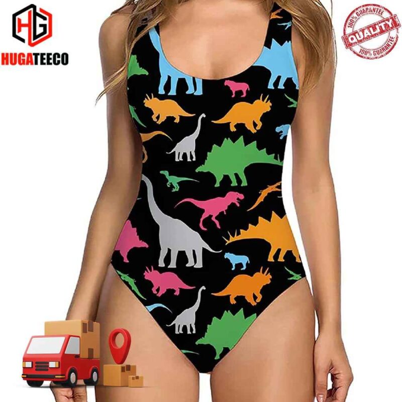 Dinosaur Funny Bathing Suit Swimsuit Bikini Summer Collections 2024