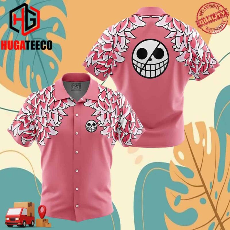 Doflamingo Pattern One Piece Hawaiian Shirt For Men And Women Summer Collections