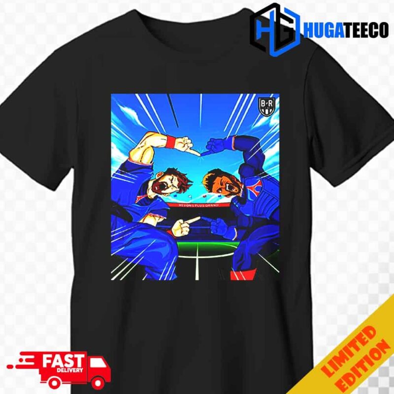 Dragon Ball Lionel Messi And Neymar Are Showing Off Their Terrifying Chemistry When They Were At Paris Saint-Germain With For Inspiration RIP Akira Toriyama Unisex T-Shirt