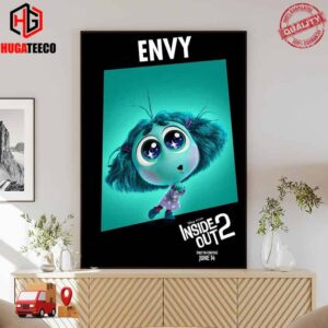 Envy Character In Inside Out 2 Only In Cinemas June 14 Poster Canvas