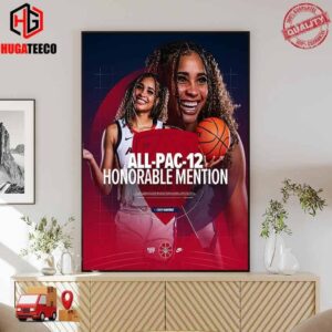 Esmery Martinez Arizona Basketball Bringing Home The Pac-12 Honors Home Decor Poster Canvas