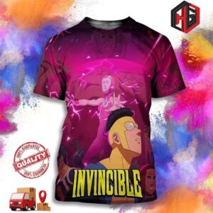 Exclusive Poster for Episode 5 Of Invincible Season 2 Unisex 3D T-Shirt