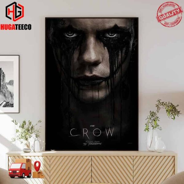First Poster For The Crow Remake Starring Bill Skarsgard And FKA Twigs Poster Canvas