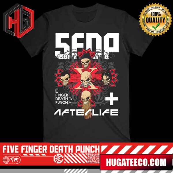 Five Finger Death Punch Afterlife Black T-Shirt