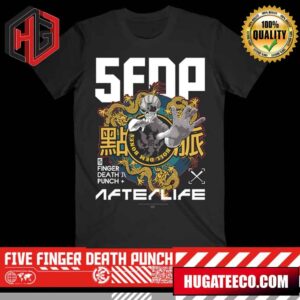 Five Finger Death Punch Roll Dem Bones Black T-Shirt