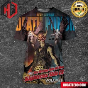 Five Finger Death Punch The Wrong Side Of Heaven Volume 1 2 Anniversary 3D T-Shirt