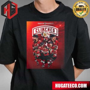 Florida Panthers Clinched Playoff Bound Stanley Cup Playoffs 2024 NHL T-Shirt