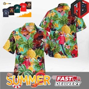 Floyd Pepper The Muppets Summer Hawaiian Shirt And Beach Short