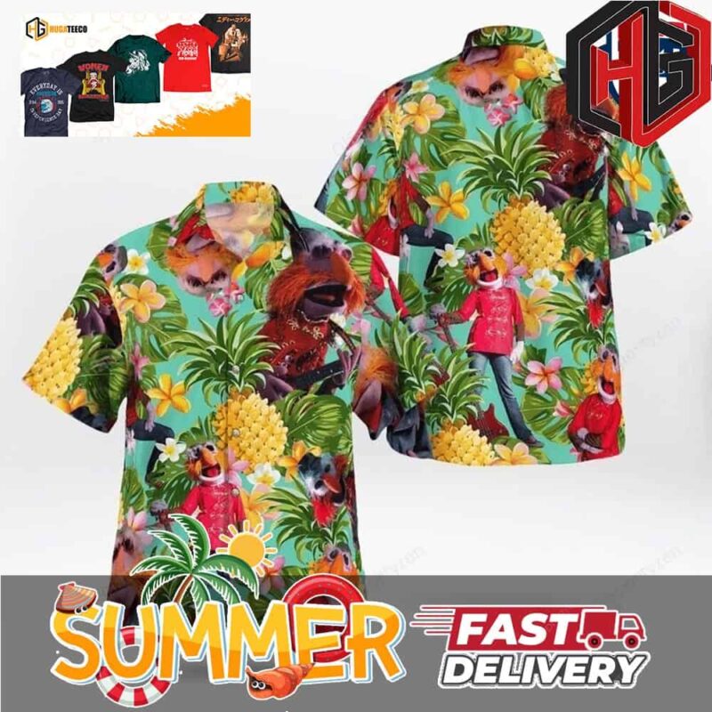 Floyd Pepper The Muppets Summer Hawaiian Shirt And Beach Short Floyd Pepper The Muppets Summer Hawaiian Shirt And Beach Short
