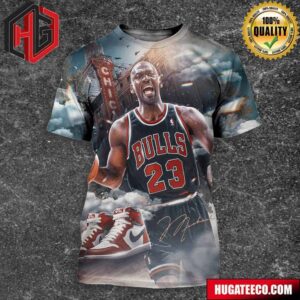 GOAT Michael Jordan Chicago Bulls NBA 3D T-Shirt