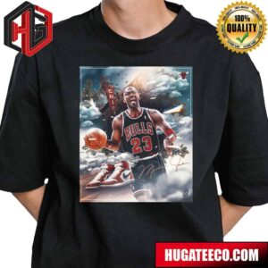 GOAT Michael Jordan Chicago Bulls NBA T-Shirt