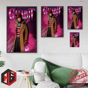 Gambit Promotional Art For X-men 97 Poster Canvas